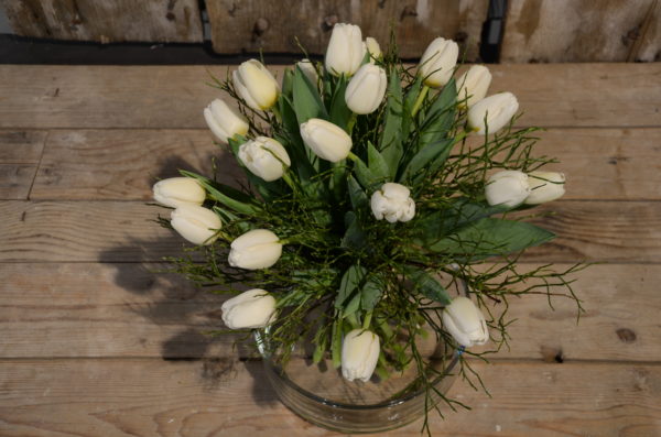 Tulpenstrauß Mant Blanc – Bild 3